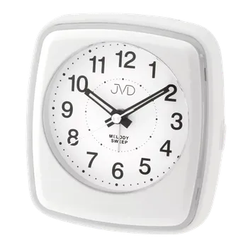 Budík Analogový netikající tichý budík JVD SRP313.1 (Analogový netikající tichý budík JVD SRP313.1)