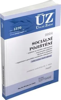 ÚZ 1570: Sociální pojištění 2024 - Nakladatelství Sagit (2024, brožovaná)