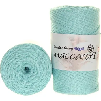 Příze Maccaroni Šňůry Abigail 5mm - 405 ledově modrá