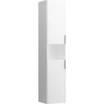 Koupelnový nábytek Base - vysoká skříňka 35x165 levá s poličkou, multicolor H4026911109991