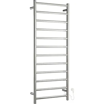 Držák na ručník Dry - vyhřívaný držák ručníků, vysoký, leštěná nerez ocel FK701