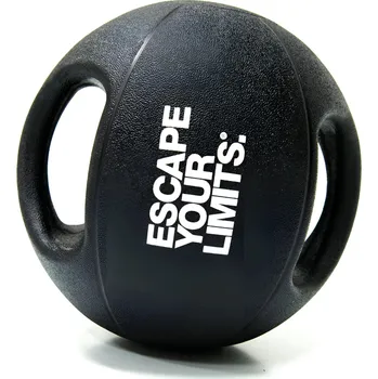 Medicinbal Escape Fitness Medicinbál s úchyty ESCAPE – 9 kg