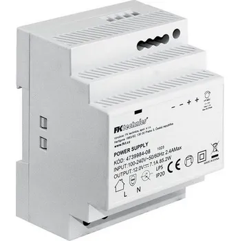 spínaný zdroj FK technics Spínaný zdroj na DIN lištu 12V / 85,2W, 7,1A