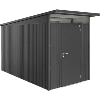 Zahradní domek Biohort Zahradní domek BIOHORT Avantgarde A4 180 × 340 cm (tmavě šedá metalíza)