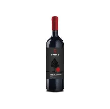 Víno ŠOMAN Cabernet Sauvignon ps 2020 0,75l 12%