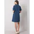 Dámské šaty Riflové šaty s knoflíky RO-SK-3421.14P tmavě modré