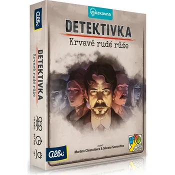 Společenská hra Detektivka - Krvavě rudé růže - Albi