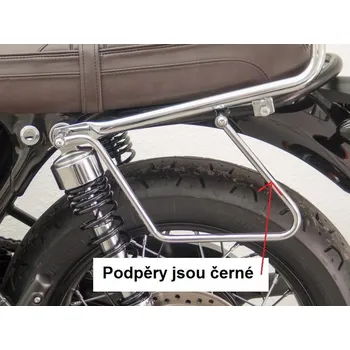Zavazadlo na motocykl Podpěry pod brašny Fehling Triumph Bonneville T 120 2016- černé