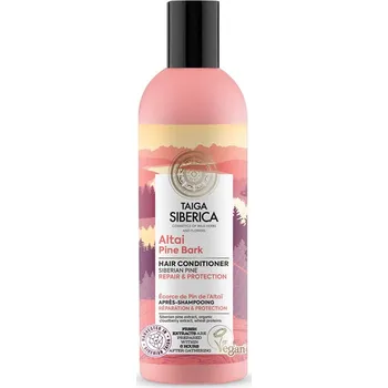 Natura Siberica, Taiga Siberica Altai Pine Bark vegánsky kondicionér na vlasy s Altai Pine Recovery and Protection 270ml