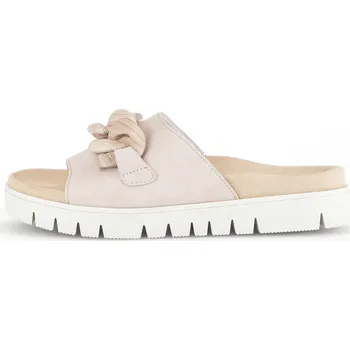 Dámské pantofle GABOR Dámské kožené sv.růžové pantofle 43.743.10-255 Velikost 37