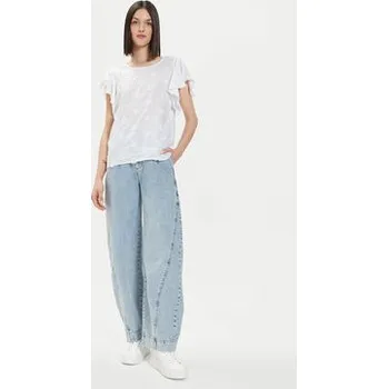 Dámská halenka United Colors Of Benetton Halenka 30BYD107A Bílá Regular Fit XS