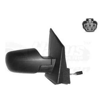 Auto zrcátko Vnější zpětné zrcátko VAN WEZEL 1810808