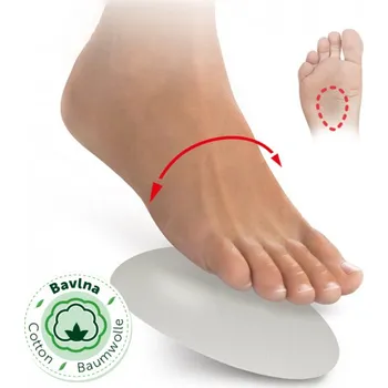 Vložka do bot Svorto 025 Špičky bavlna se srdíčkem, vel. 41-42