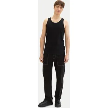 Tom Tailor Denim Tank top 1042035 Černá Regular Fit XL
