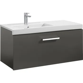 Koupelnový nábytek Prisma - skříňka pod umyvadla 90 cm, antracit A856877153