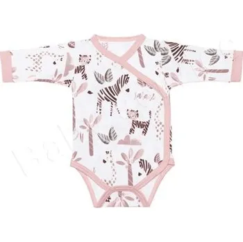 Kojenecký body kojenecké bodyčko zavinovací pudrové velikost 68