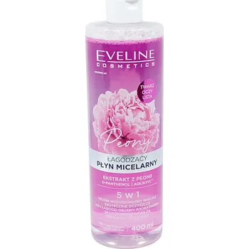 Eveline Zklidňující micelární tekutina 5v1 s extraktem z pivoňky 400ml