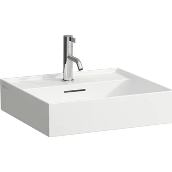 Umyvadlo Kartell by Laufen - umyvadlo 50x46, broušená spodní část, otvor pro baterii, přepad H8163320001041