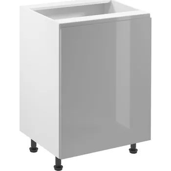 Kuchyňská skříňka GALA D60 dolní skříňka kuchyň Aspen P/L Zvolte stranu: levé provedení, Barva dvířek: Šedá lesk