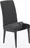 decoDoma Nueva Textura Niagara strečový potah na židli s opěradlem 40 x 40 x 55 cm 2 ks, antracit