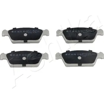 Brzdová destička Sada brzdových destiček, kotoučová brzda ASHIKA GROUP 50-W0-000