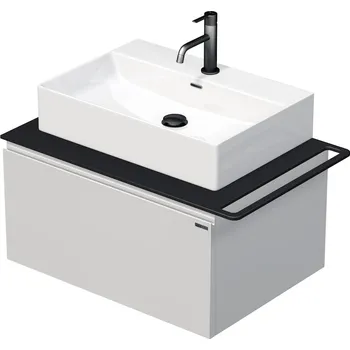 Koupelnový nábytek Tara - skříňka 70 cm s umyvadlem na desku, 1 zásuvka, držák na ručník vpravo, závěsná TA 70 1Z KDP