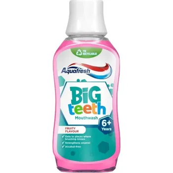 Ústní voda Aquafresh, Ústní voda Big Teeth pro děti 6+ 300 ml