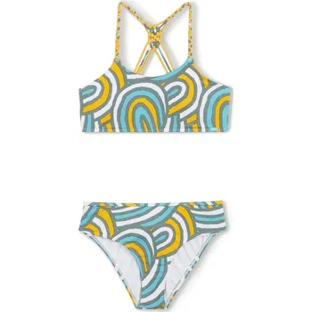 Dívčí plavky Dětské Dvoudílné plavky O'NEILL MIX AND MATCH TROPICS BIKINI 3800062-35131 – Multicolor 140