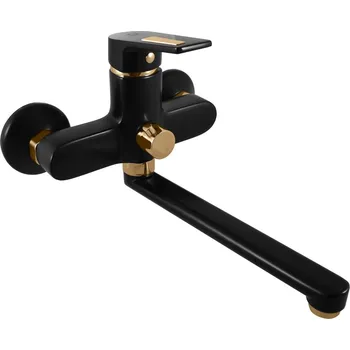 Colorado Vodovodní baterie vanová, bez příslušenství, černá matná/zlato CO353.5CMATZ