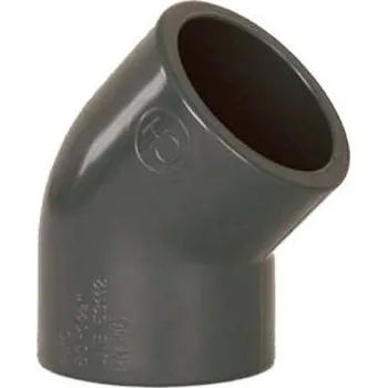 Vágner Pool PVC tvarovka - úhel 45° 32 mm