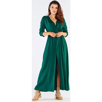 Dámské šaty Dámské šaty A454 zelené - Awama L-40