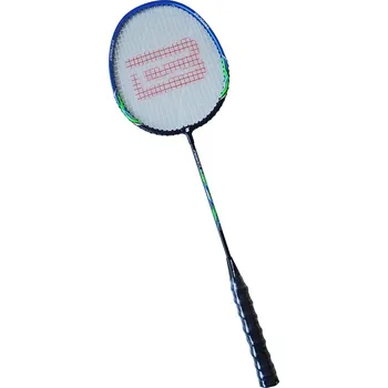 Badmintonová raketa Badmintonová pálka ALU s pouzdrem modrozelenočerná G316A
