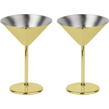 Příbor Sambonet Martini set, 2ks, zlatá 41494-G2
