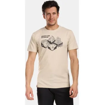 Pánské tričko KILPI VIBE-M Béžová S