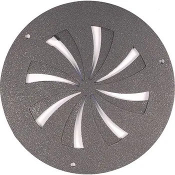 Větrací mřížka LAgrid s.r.o. Větrací mřížka kulatá ø17,5 cm Antracit