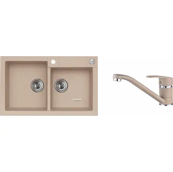 Granitový dřez Alveus SET ALVEUS ROCK 90 - 55+ BATERIE NINA 55 SETA180