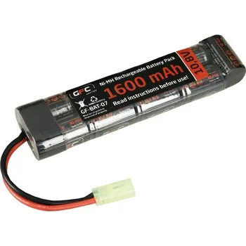 Baterie pro airsoftovou zbraň Akumulátor GFC 10,8V 1600mAh - mini block