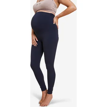 Dámské legíny KIMJALY Legíny na těhotenskou jógu 2XS MODRÁ