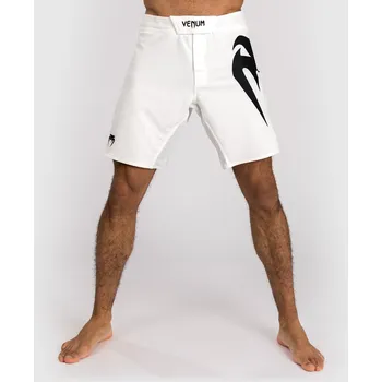 Pánské MMA šortky Venum Light 5.0 - White/Black Velikost: XL