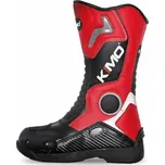 Moto boty KIMO pro děti červené