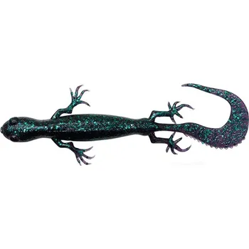 Rybářský háček 6ks - Gumová Nástraha Savage Gear 3D Lizard 10cm 5,5gr S Green Pumpkin Purple
