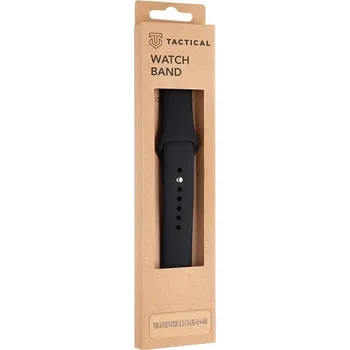 Chytré hodinky Tactical 488 Silikonový Řemínek pro Apple Watch 1/2/3/4/5/6/7/8/9/SE 42/44/45mm Black