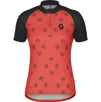 Cyklistické rukavice dámský cyklistický dres Scott Endurance 30 SS, astro red/black vel. M