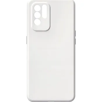 Pouzdro na mobilní telefon CVK Kryt bílý na Oppo Reno 5Z 5G