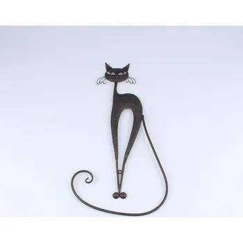 Plechová dekorace-kočka