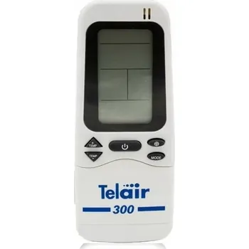 Dálkový ovladač TELAIR 300 - SILENT 3800H, 5300H, 5400H, 7300H, 7400H, 8400H, 12000HT, Dualclima - kompatibilní značkový dálkový ovladač General pro klimatizaci