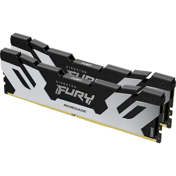 Operační paměť Kingston FURY Renegade/DDR5/32GB/7200MHz/CL38/2x16GB/Black/Silv KF572C38RSK2-32