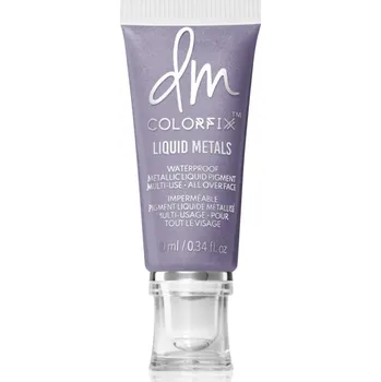 Rozjasňovač Danessa Myricks Beauty Colorfix Liquid Metals multifunkční líčidlo pro oči, rty a tvář odstín Lilac Flame 10 ml