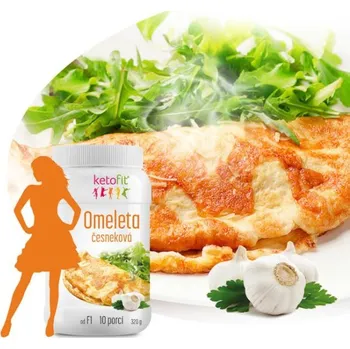 Keto dieta Proteinová omeleta česneková 320 g, 10 porcí | Účinná při nadváze