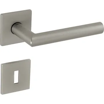 Dveřní kování TI - FAVORIT - HR 2002Q 5S rozety PZ, klika/klika NP - Nikl perla (142)